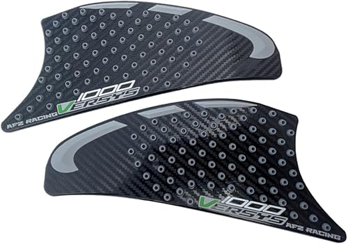 Miniatura 2 de Almohadillas protectoras de goma de tracción lateral para tanque de gasolina compatibles con Kawasaki Versys1000