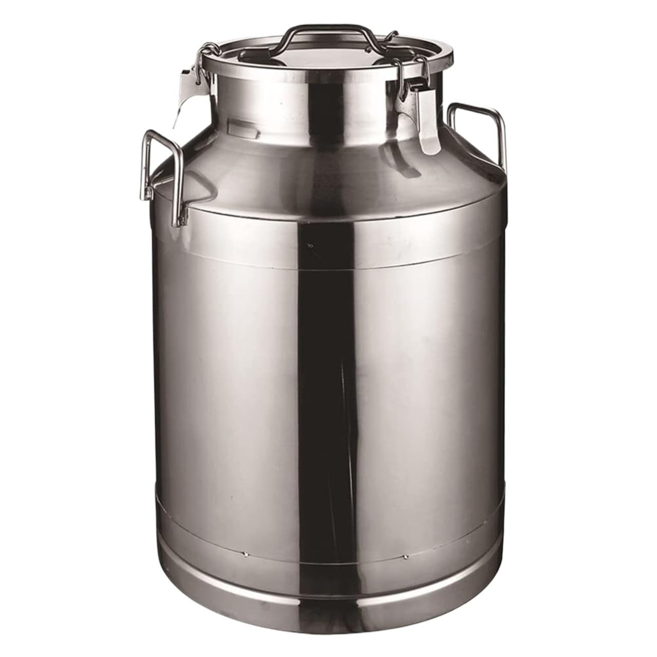 Milk Can Bucket Stainless Steel Milk Container Keg Pail Barrel Shipping Can Bucket With Sealed Lid Restaurants(50L)
