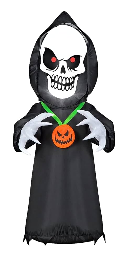 クリアファイル Vintage Gemmy Industries Grim Reaper クリアファイル