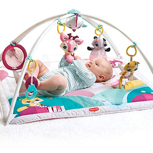 Tiny Love Gymini Deluxe, Musical Baby Play Mat and Newborn Activity Gym, Suitable from Birth, 0 Month +, 88 x 78 cm… - Afbeelding 6