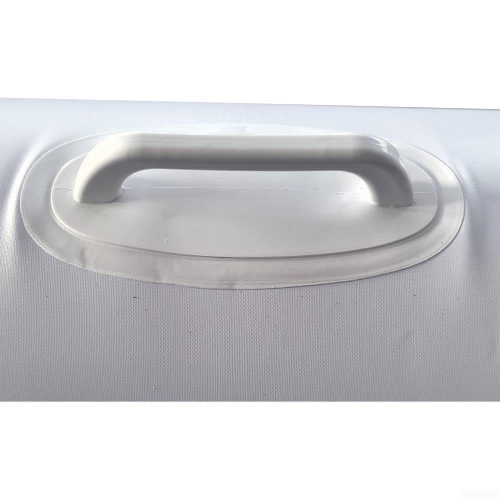 Housse de Bain Thermae 135cm Économie d'Énergie(White A)