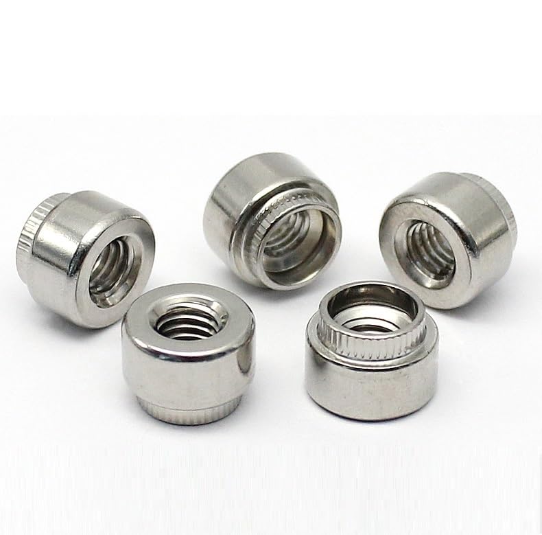 Stal nierdzewna 304 Nitownica Nakrętka do nitowania Nakrętka do nitowania Krok Tłoczenie Nakrętka Nitownica Z-M3 M4 M5 M6 M8 M10 (20 szt.) (M6-1.5)
