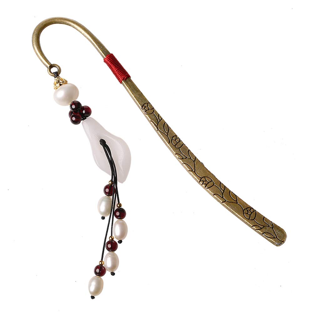 Metal Bookmark- Creative Classical Stationery Exquisite Gifts Ethnic Style Fresh Literature and Art to Send Teachers and Students