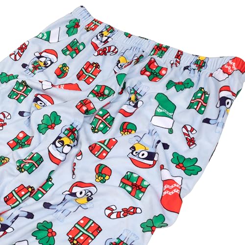 Bluey 2-Piece Loose-fit Pajama Set, Soft & Comfortable Holiday Nightwear for Family3