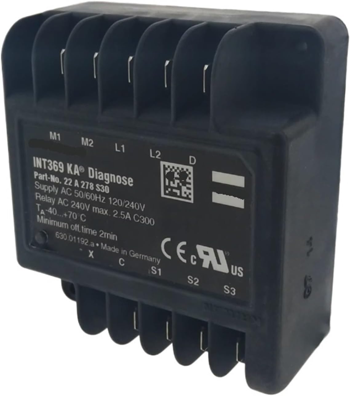 INT369 KA Diagnose 22A278 S30 Compressor Protection Module