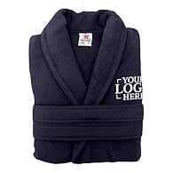 Made from ultra-absorbent 100% cotton terry fabric with a thick 450 GSM, this customised bathrobe offers exceptional softness and warmth for everyday comfort or post-shower relaxation. Please message us your CUSTOM TEXT and CUSTOM LOGO to be embroide...