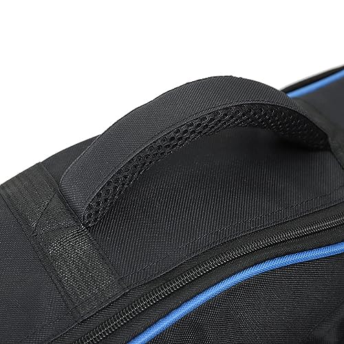Vaveren Sacos para baixo de guitarra elétrica estojo de transporte bolsa de grande capacidade, zíper
