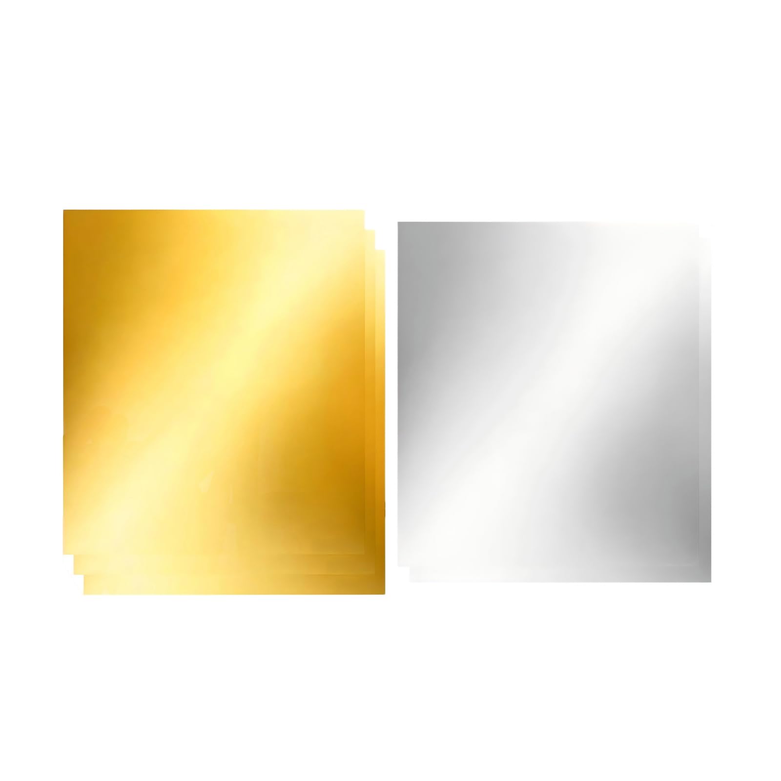 Kaeltsyn 30x30cm Embossing Foils Pack for Painting and Decoration with Sturdy Aluminum Materials Decorative Foil