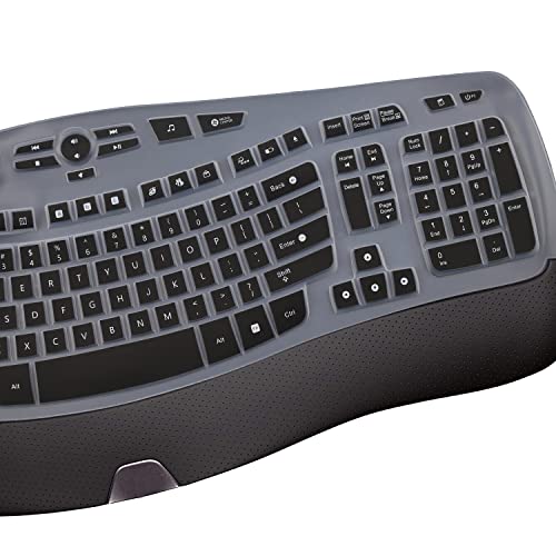 Protector de teclado para Logitech K350 MK550 MK570 miniatura 2
