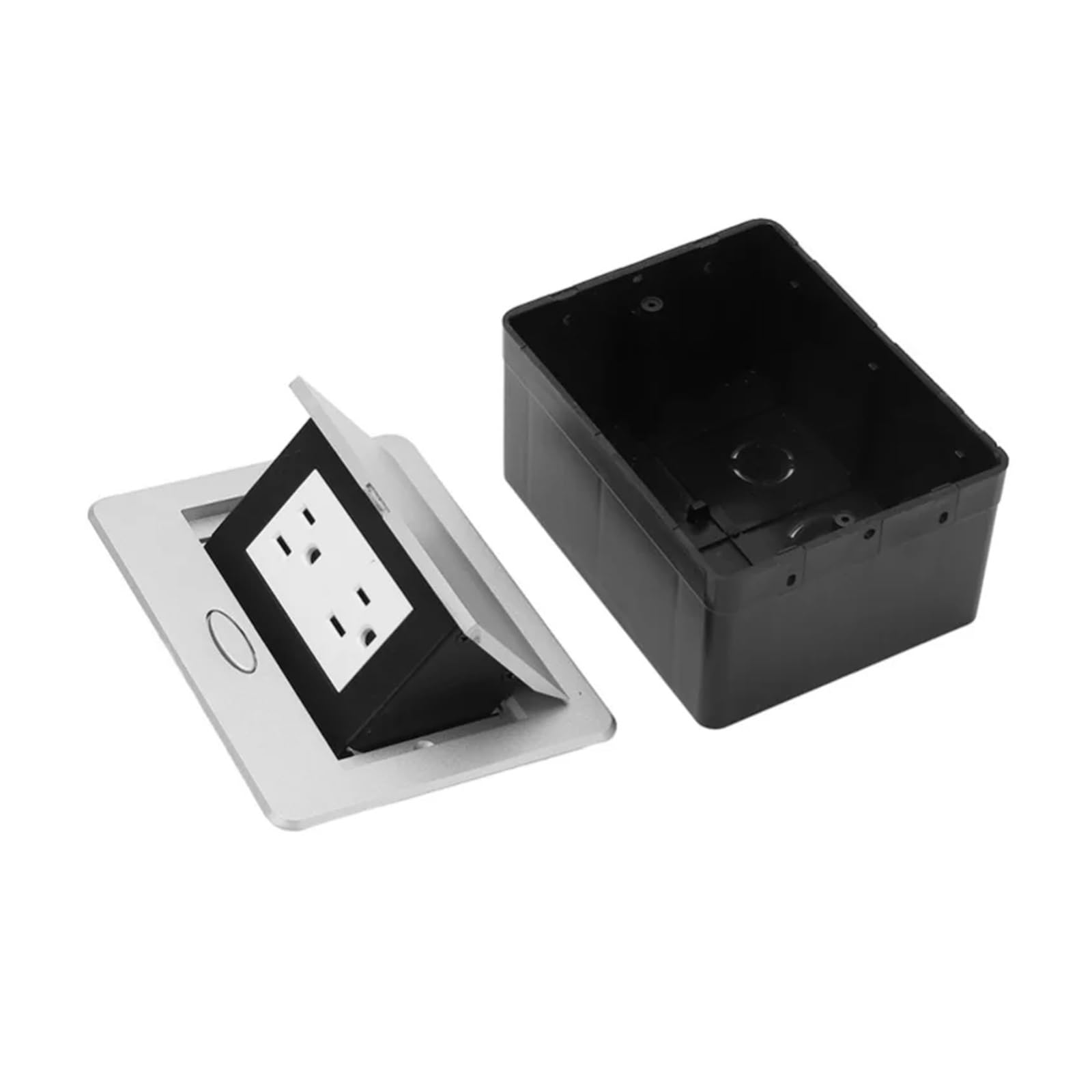 Prise de bureau, multiprise dissimulée, boîte connexion Table, 2 prises