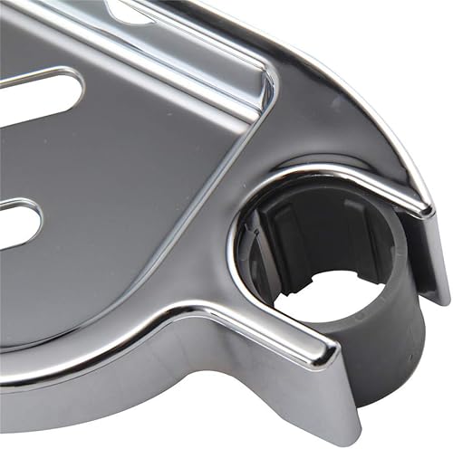 Miniatura 6 de 2 jaboneras ajustables con riel de ducha deslizante, soporte de baño liso