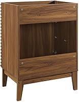 Vista 7 de Modway Render 23.5" tocador de baño en nogal (lavabo no incluido)