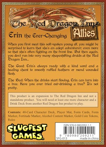 The Red Dragon Inn: Allies - Erin the Ever-Changing miniatura 2