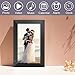 BSIMB 10.1 Inch Digital Picture Frame, Electronic Photo Frame with Motion Sensor - Videos/Photos Slideshow, Auto-Rotate, Wall-Mountable, Support Thumb Drive/SD Card, Gift for Grandparents