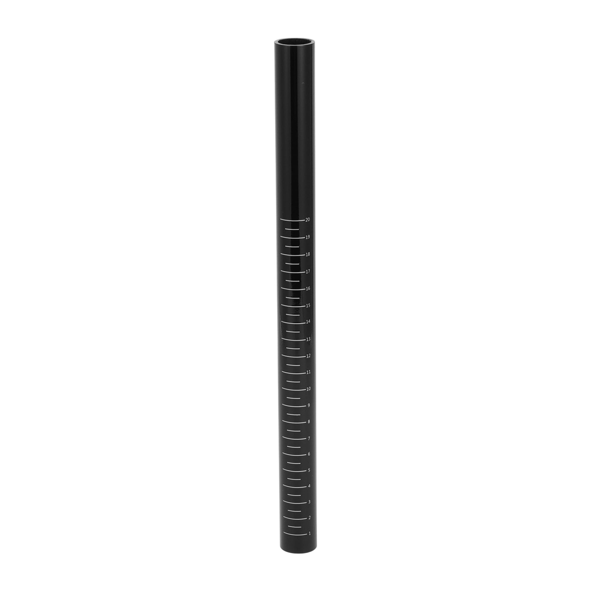 RATCHROLL 1 Pcs Universal Bike Seat Posts Lightweight 22.2x300mm Bike Saddle Post Seat Tube Gloss Black Carbon Fiber