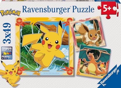 Ravensburger Kinderpuzzle - 12004062 Pokémon - Puzzle für Kinder ab 5...