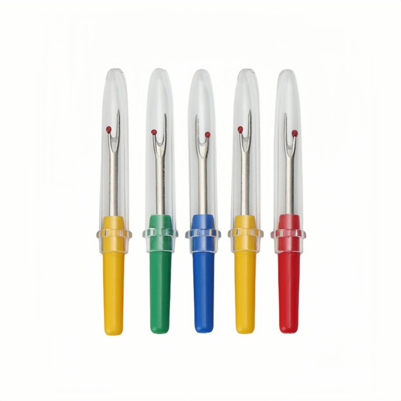 DOETYD5pcs Seam Rippers for Sewing, Stitch Unpicker Tool Stitch Thread Unpicker for Quick Unpick Sewing, Tool for Hemlines Sewing Gifts for Women Multicolor