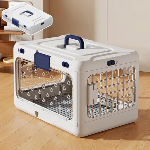 Cage de transport rigide pour chat – Boîte anti-stress portable légère
