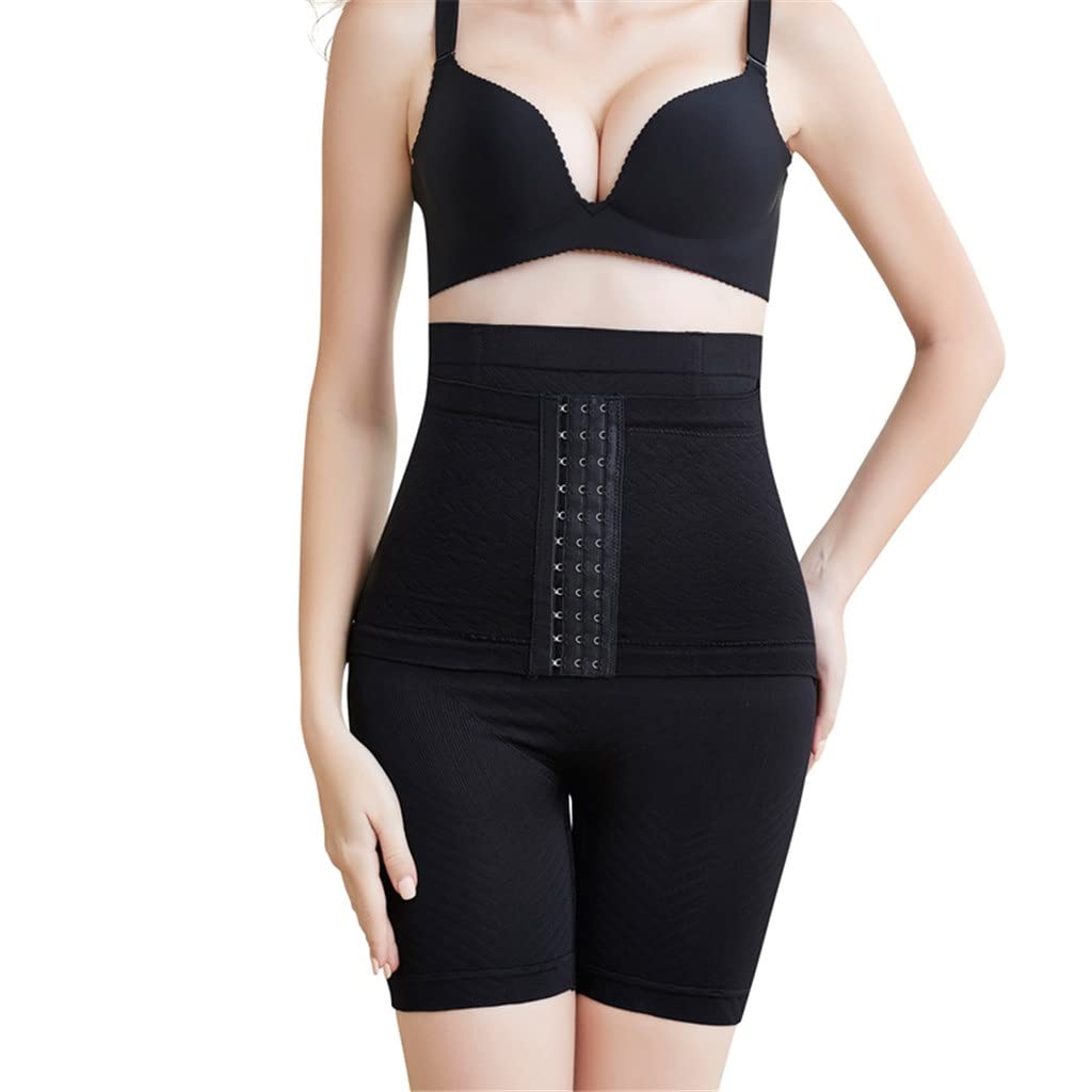 EKSED Corsé Levantador de glúteos Moldeador de Cuerpo, Bragas con Control de Barriga Firme, Ropa Moldeadora, Entrenadores de Cintura Alta, Fajas adelgazantes para Muslos con Ganchos