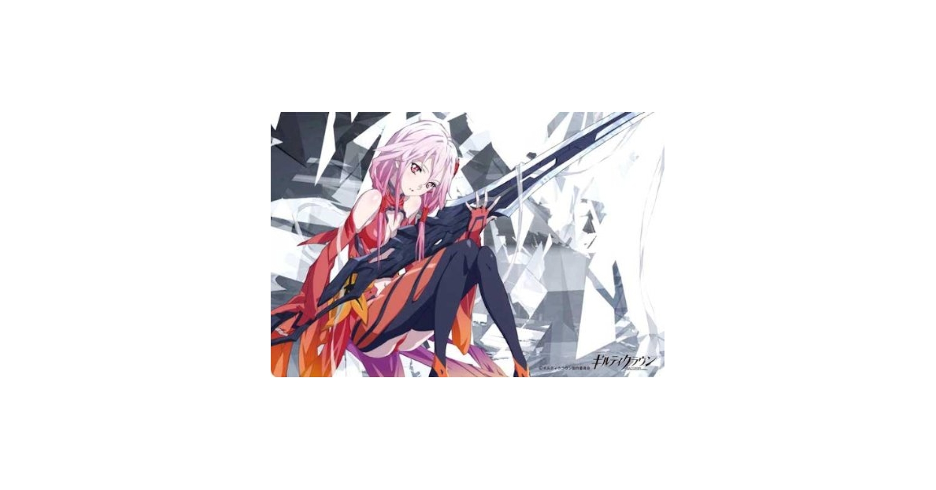 Amazon.co.jp: ギルティクラウン 大判マウスパッド 楪いのり