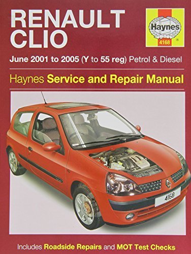 Cover of Renault Clio Petrol and Diesel Service and Repair Manual 2001-2005