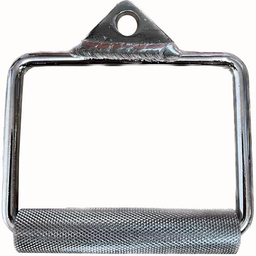 BSFIT Agarres para Gym, Accesorio de Cable con Mango de Fila en D, Mango en D único para Entrenamiento de Pesas, Accesorios de máquina de Cable polea para Gimnasio en casa