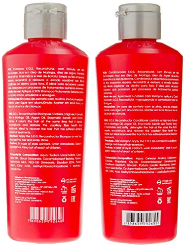 Felps S.O.S Reconstrução Kit Duo Home Care 2X250ml, Felps Professionnel, 500ml