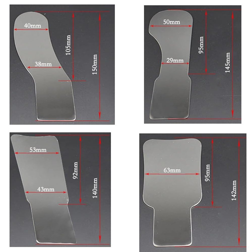 LED Specchio ortodontico automatico, Specchi per Fotografia Dentale, Riflettore dentale bifacciale antiappannamento con Design a Luce LED, Kit di cura dentale