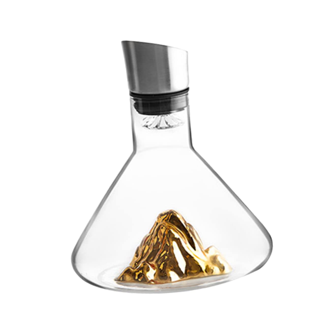 TOPBATHY Decantador De Cristal Decantador De Vino Portátil Decorativo Para Amigos