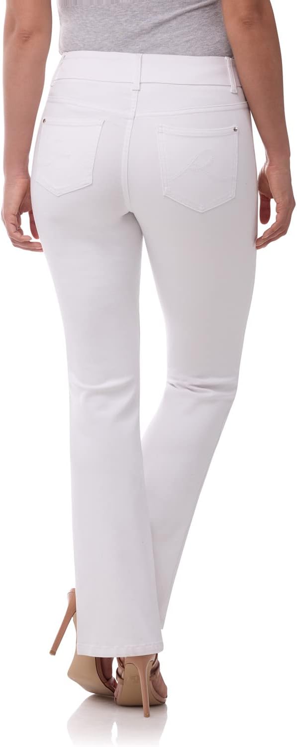 Rekucci Women's Secret Figure Premium Lux Denim Bootcut Pull-On Jean - Image 3