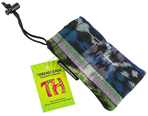 Drawstring Padded Pouch by ThreadHeads - Assorted Colors and Sizes (Medium)