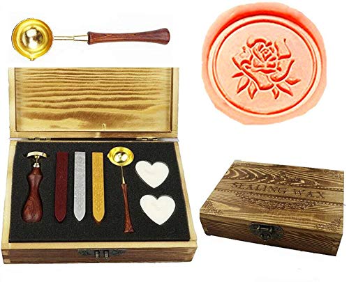 Cuillère à fondre et bougie de cachet de cire pour réussir vos sceaux sans traces