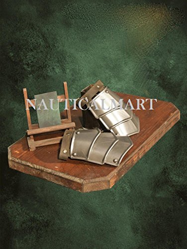 Metal Armor for LARP Militia Arms for Men - Handmade Hand Protection