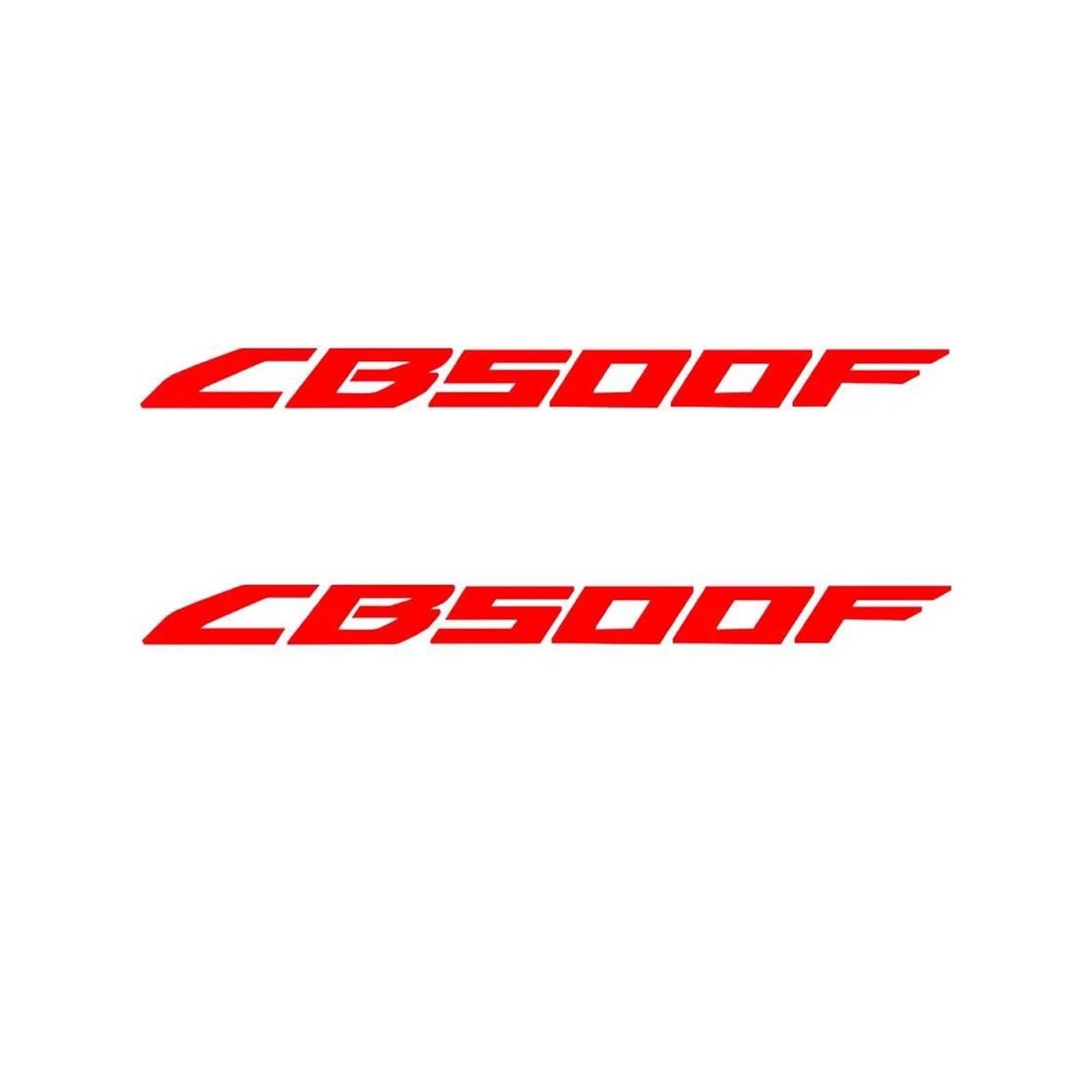 for CB500F CB500 500F Motorcycle Glow Stickers Decal CB 500 F Accessories(RED,2cm*12cm)
