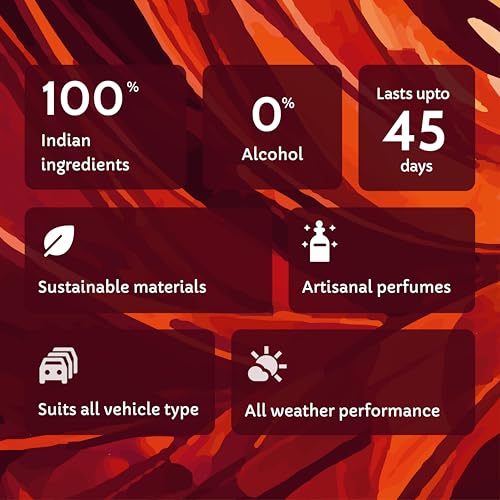 Image of KOOJI Sprinkle - Car & Home Perfumes - Copper Dust 30 ML | Premium Freshener - Metallic Amber, Smoky Woods & Warm Musks | Long-Lasting Aroma for Car, Home, Office - Up to 60 Days