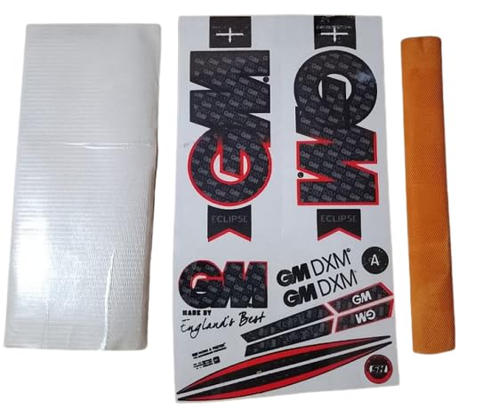 Cricket bat Sticker GM Eclipse Master with Grip and bat protction Tape (B0CN11GG5C) Amazon Price History, Amazon Price Tracker