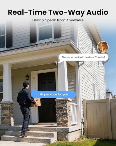 Outdoor Security Camera System with NVR