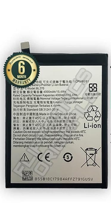 Image of BL270 Battery for Lenovo K6 Note, K6 Plus, K8 Note Battery with 6 Month Warranty**** (Z154)