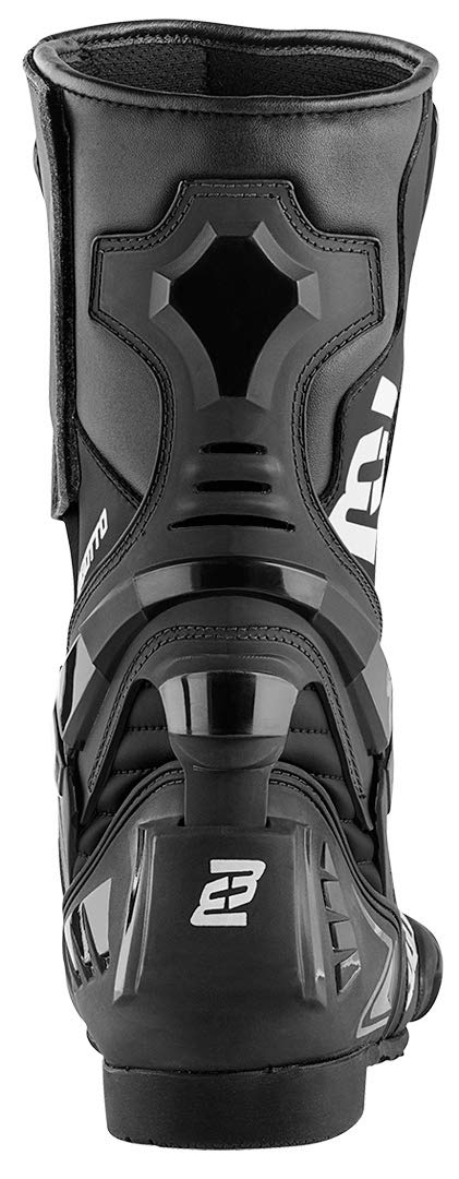 Bogotto Assen Motorradstiefel, schwarz, 42