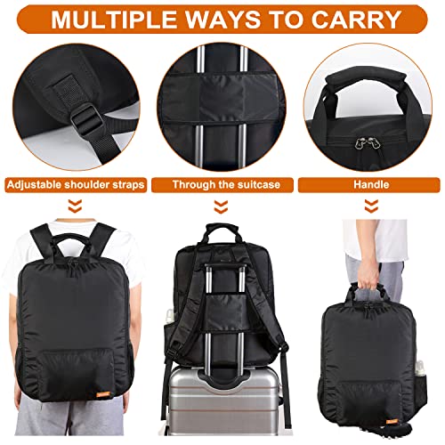 Mactso Kinderwagen-Reisetasche, kompatibel mit GB Pockit und GB Pockit Air Plus All Terrain, Leichter Kinderwagen-Reiserucksack für Flugzeug (Schwarz, M)