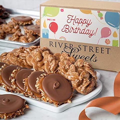 Birthday Box of Pralines & Bear Claws 10pc. | River Street Sweets Cover