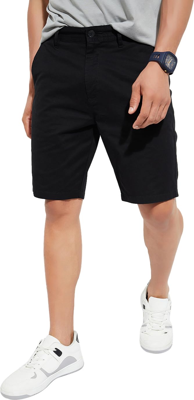 MaxURB_N Men Solid Shorts