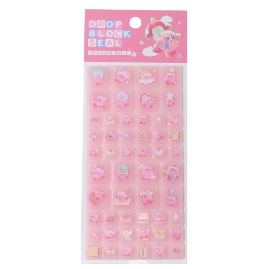 Amazon.co.jp: 星のカービィ シールシート ドロップブロックシール