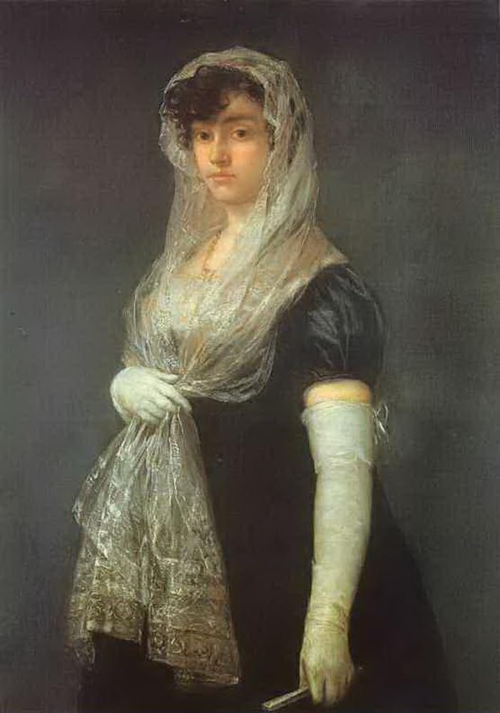 フランシスコ・デ・ゴヤ、イザベル・コボス・デ・ポールセル婦人、希少豪華画集画 ドーニャ・イザベル ゴヤ