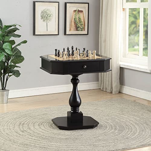 Acme AC-82846 Bishop Game Table In Black thumb #1