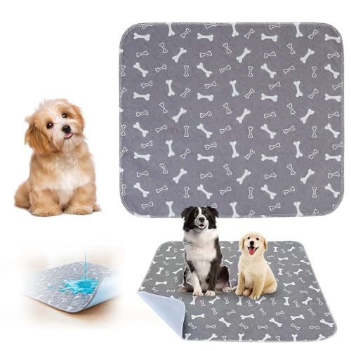 Puppy Pad, 2025 Upgraded Washable Absorbent Pee Pads for Dogs, Re...
