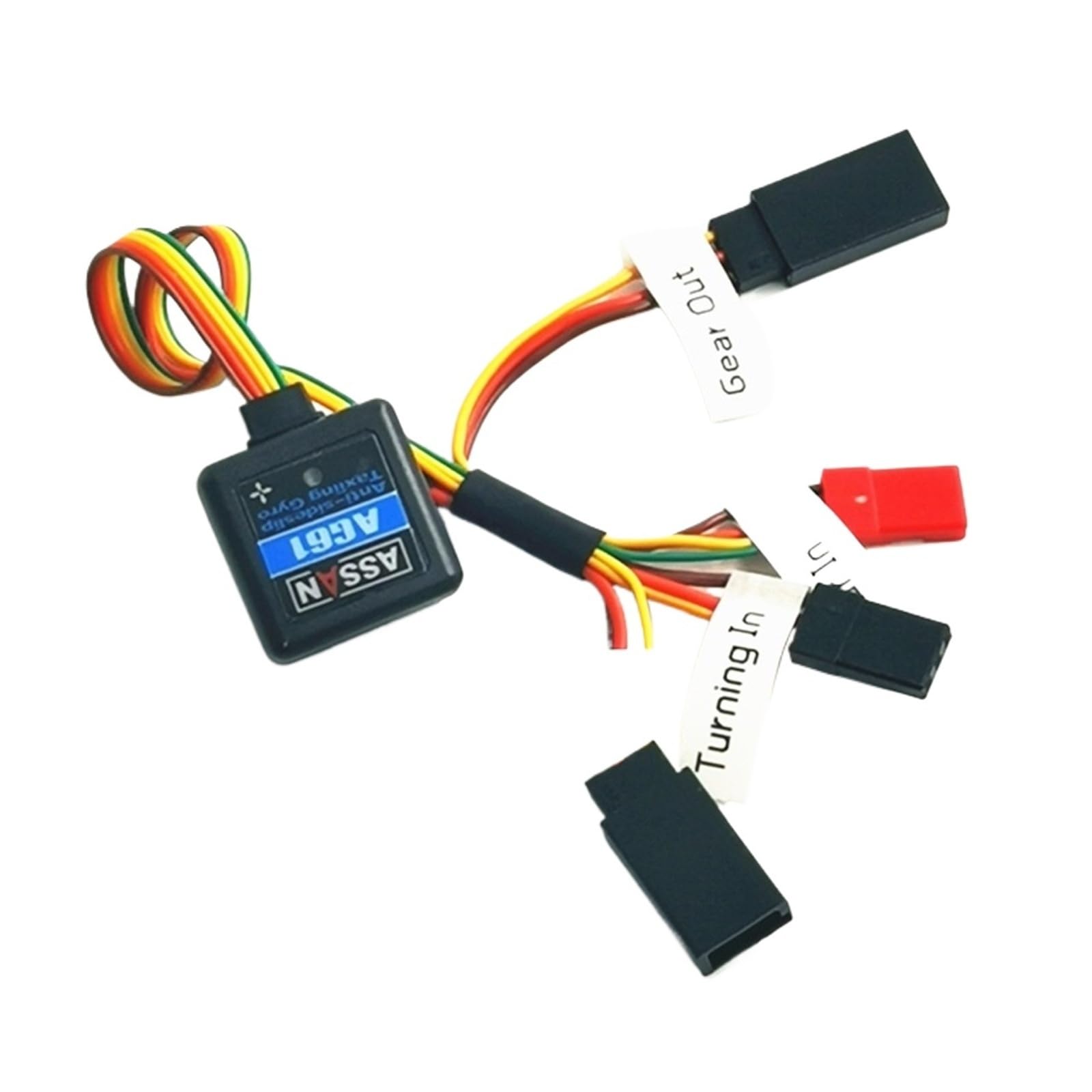 Compatibile con giroscopio stabilizzatore volo ASSAN AG61 RC | Adatto for aeromodelli telecomandati jet, ad ala fissa ed elicotteri EDF