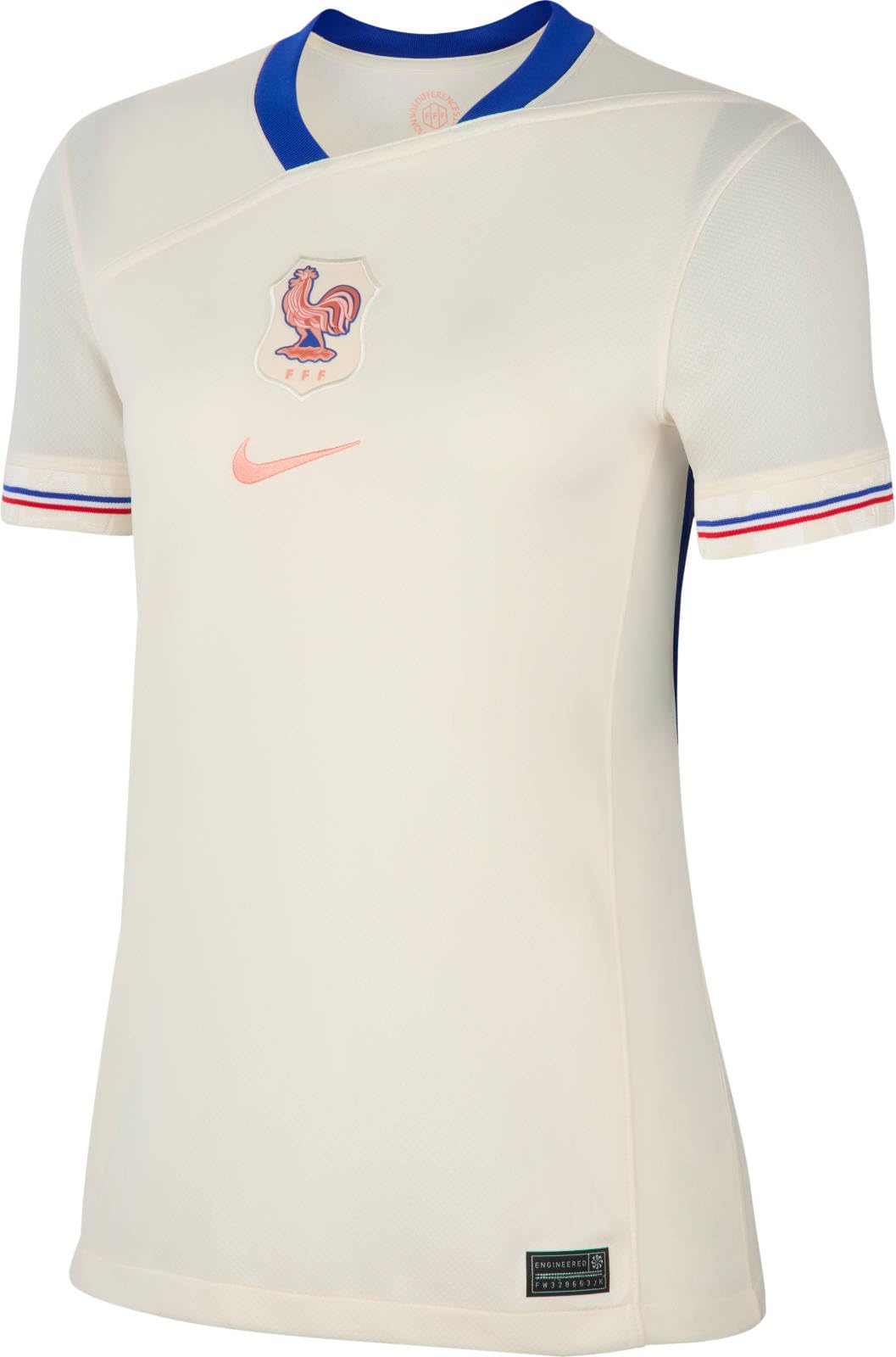 FFF 2025 Stadium Away FZ9129 Nike Dri-​FIT Réplique Maillot de Football pour Femme