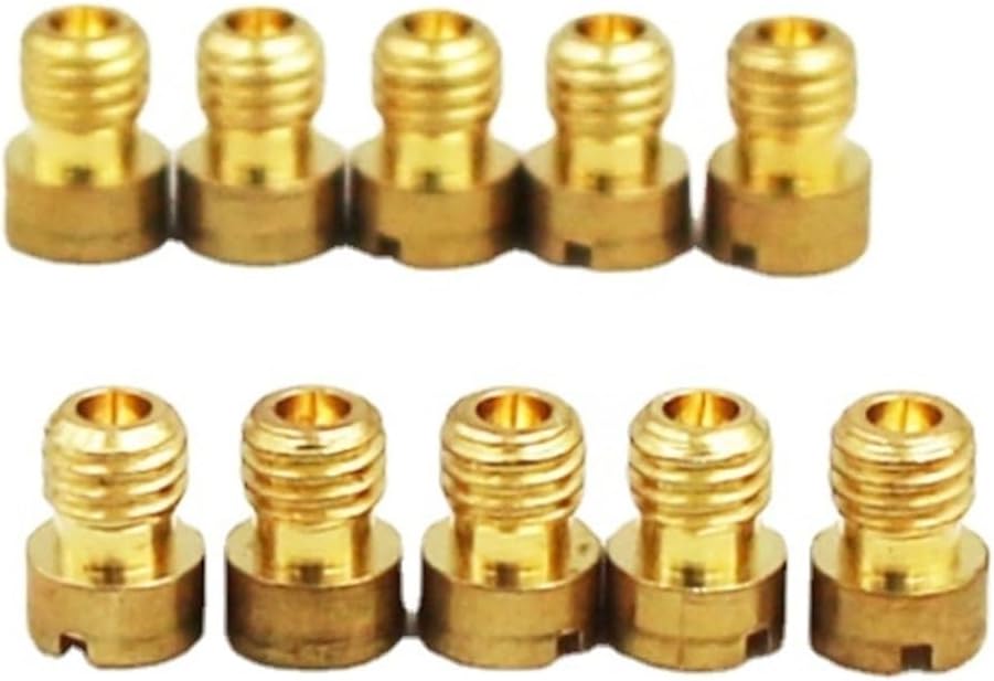 YAEGER for PZ for PE GY6 CG-125 Nibi Carburetor Main Jet 5mm for Keihin 50CC 80 CC 125cc 150cc for CVK PZ27 PZ30 Injector Scooter Parts (Color : Size 80)