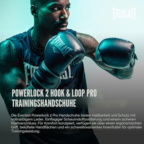 Boty pro boxerské psy Everlast Powerlock 2R 16oz (černé)
